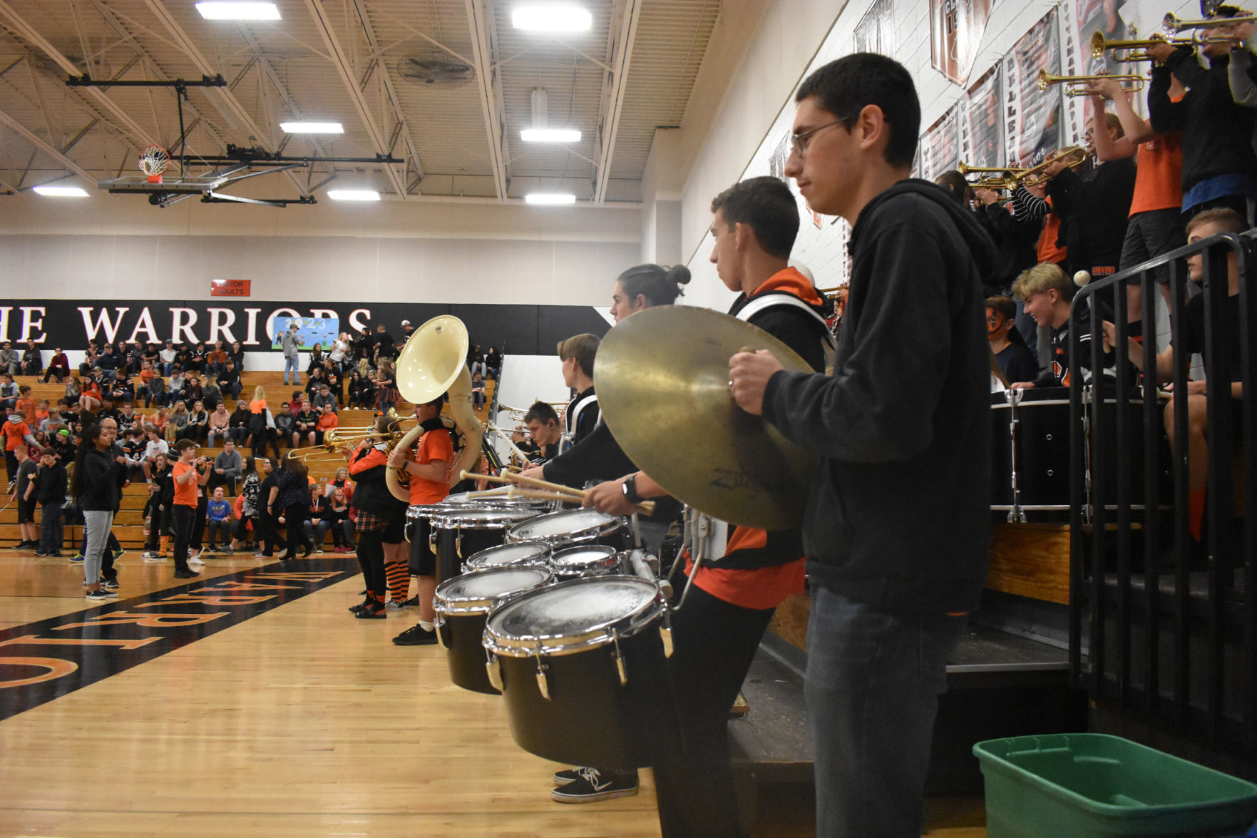 Portage High marching band